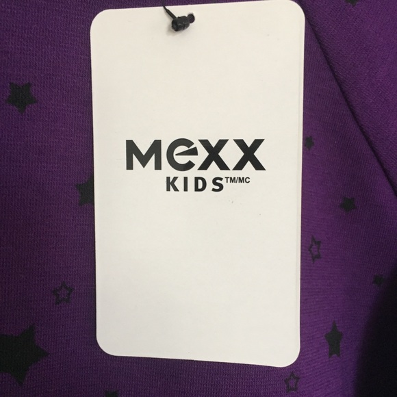 Mexx Kids 12Y Star Print Purple Dress Not Used - Picture 4 of 10